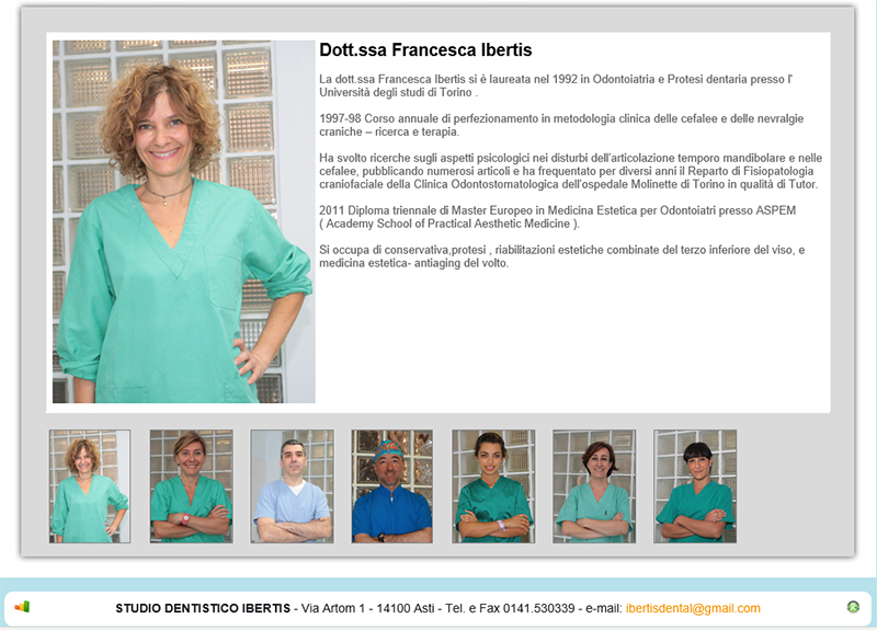 realizzazione sito web per studio odontoiatrico