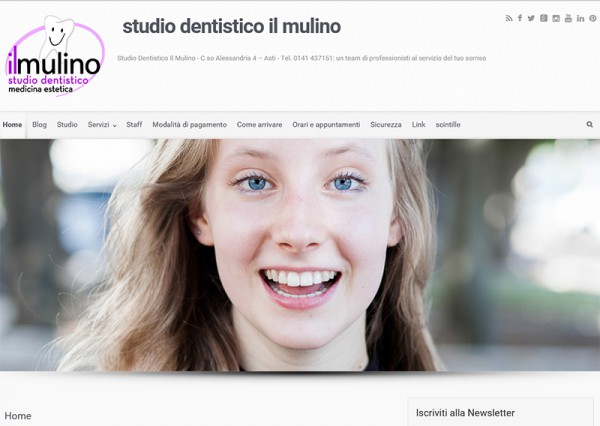 realizzazione sito web per studio dentistico