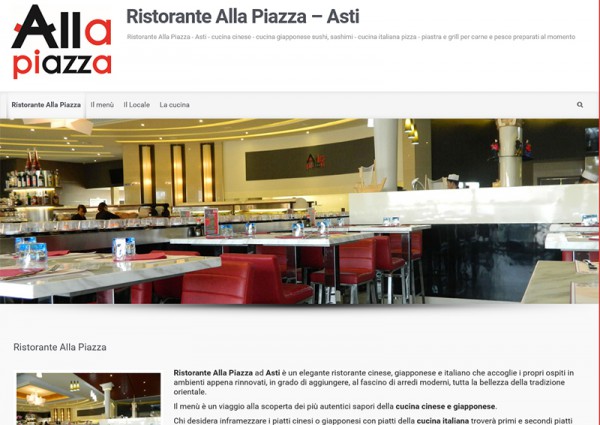 realizzazione sito web per ristorante