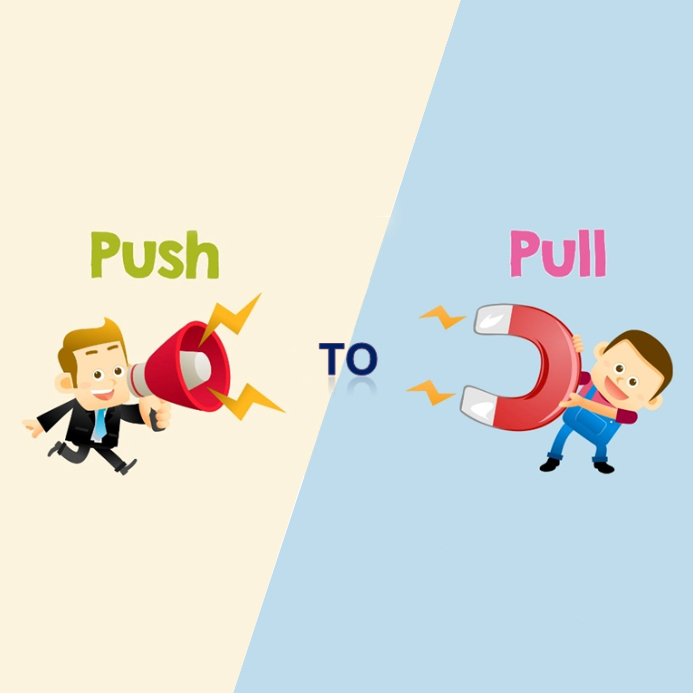 Push vs Pull? Strategie di marketing a confronto