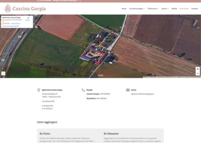 Realizzazione sito web per agriturismo