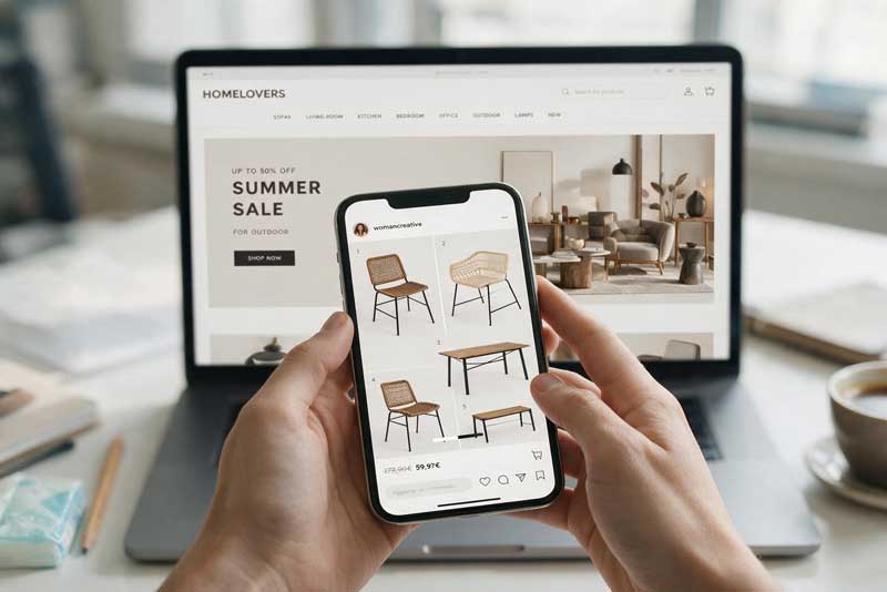 caroselli social eCommerce